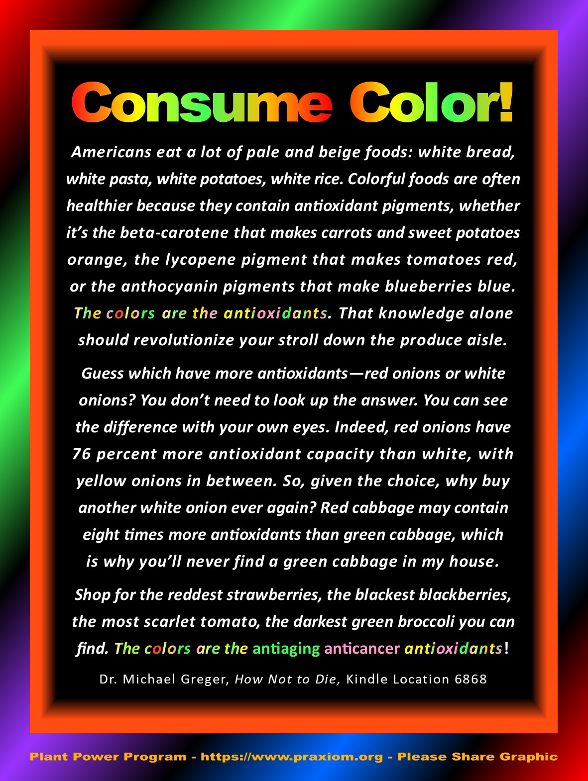 Consume color