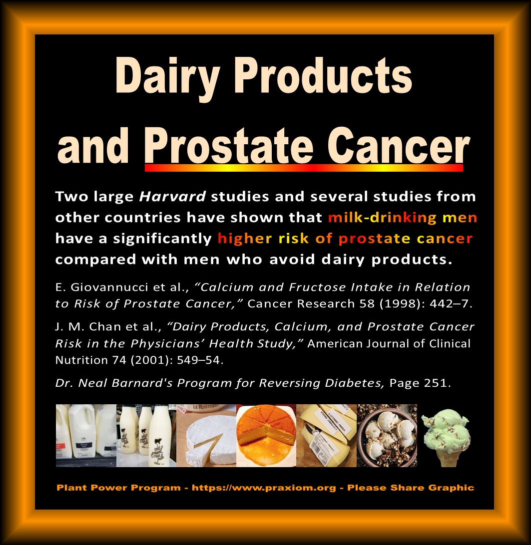 Dairy Products and Prostate Cancer - Dr. Neal Barnard