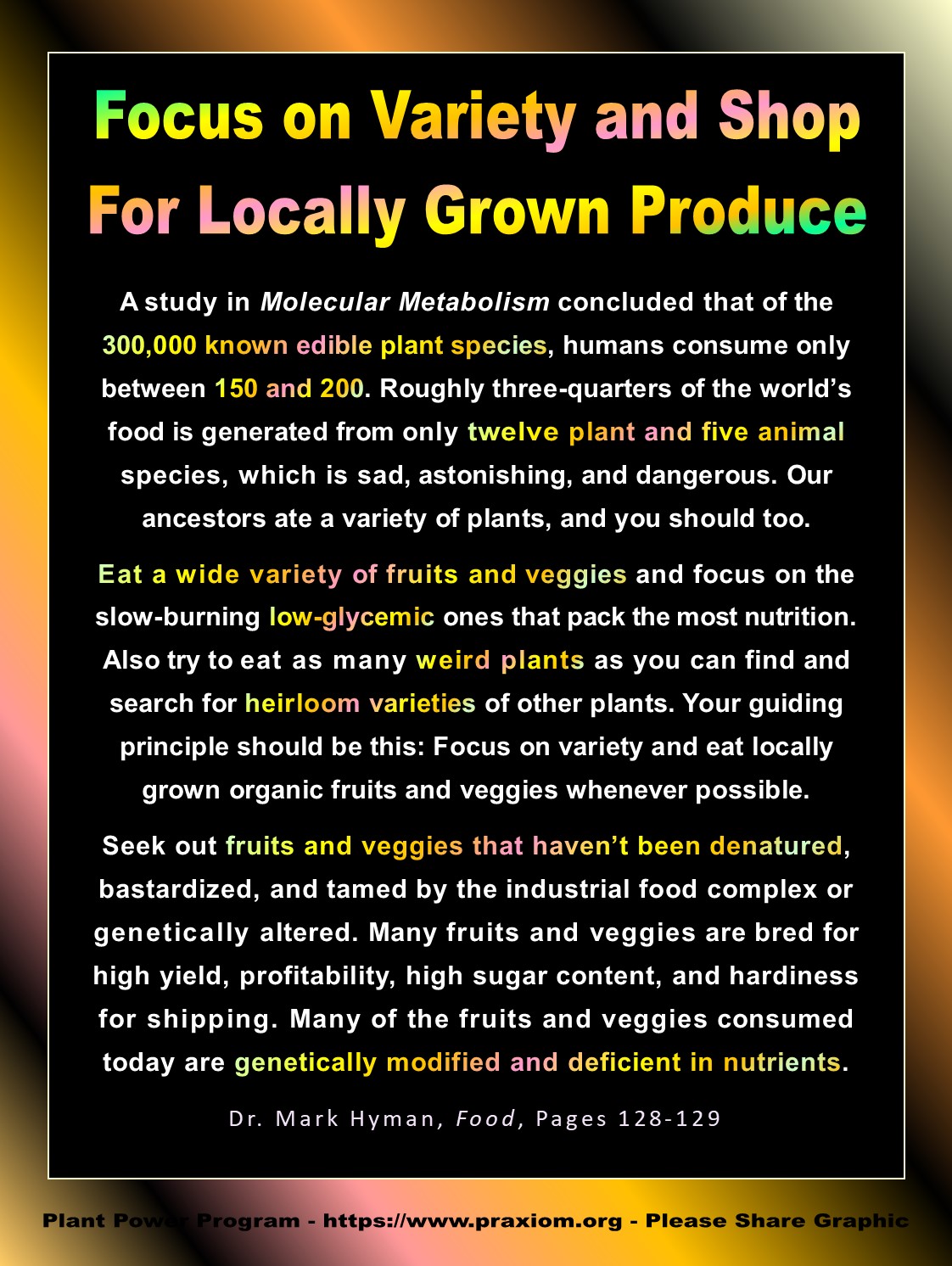 Focus on Variety and Shop for Local Produce - Dr. Mark Hyman
