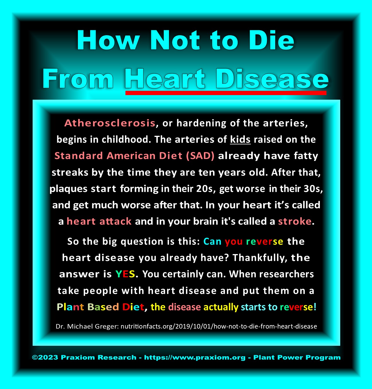 How Not to Die from Heart Disease