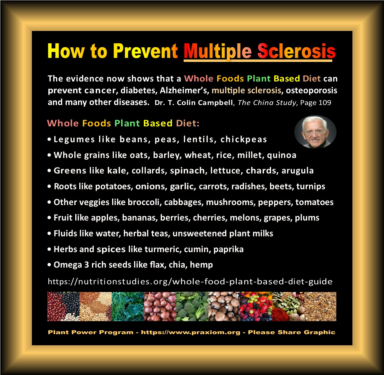 How to Prevent Multiple Sclerosis - Dr. T. Colin Campbell