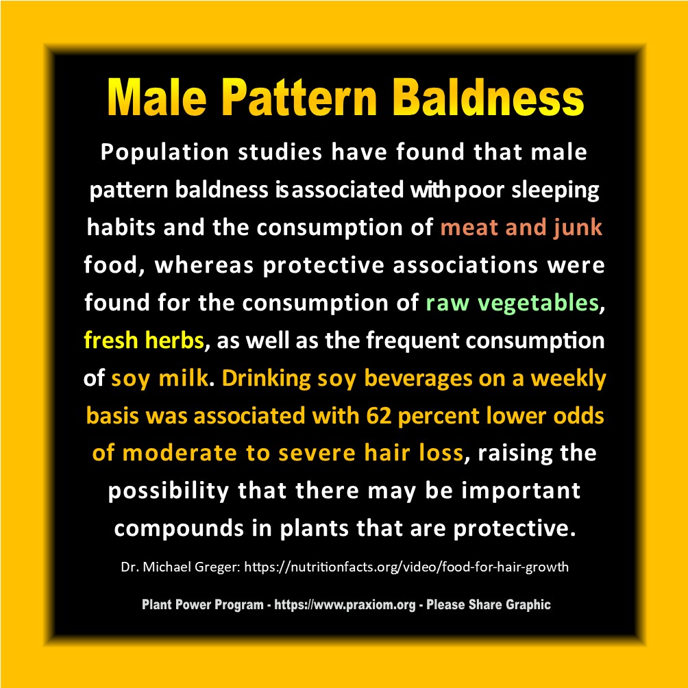 Male Pattern Baldness - Dr. Michael Greger