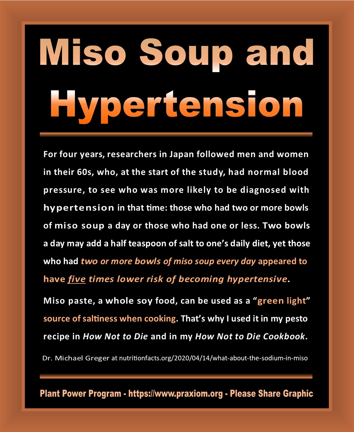 Miso Soup and Hypertension - Dr. Michael Greger