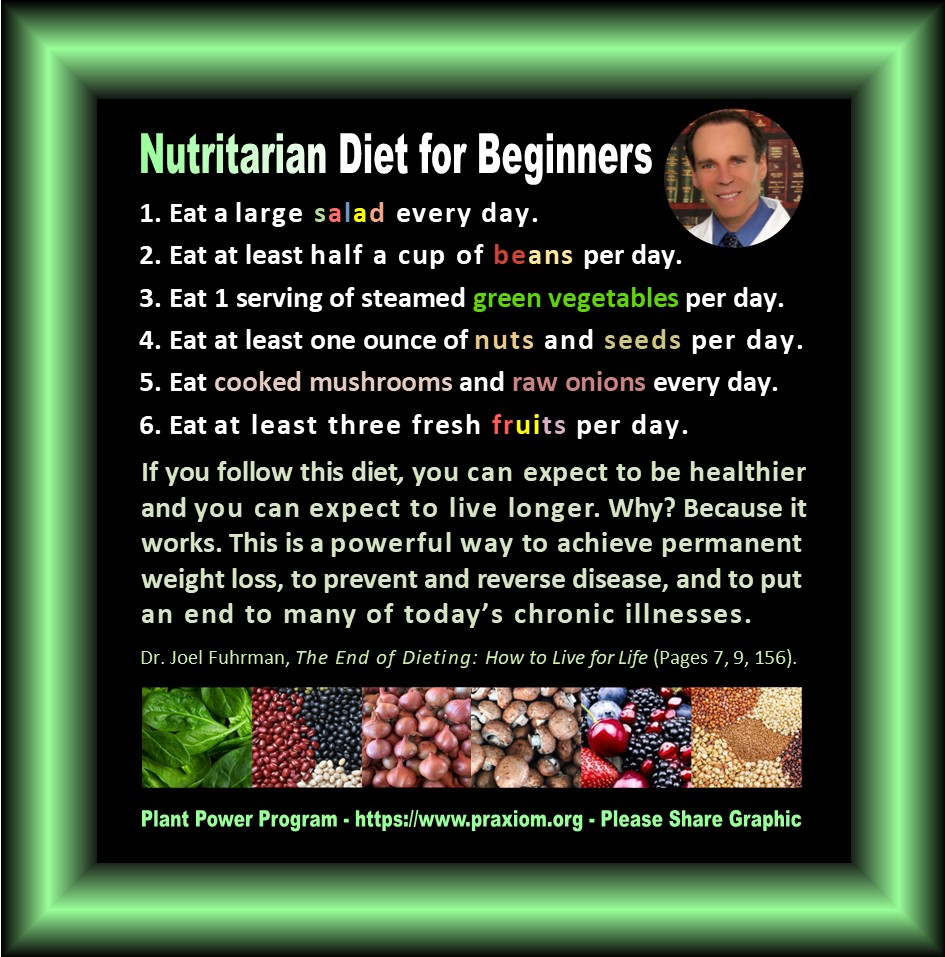 Nutritarian Diet for Beginners - Dr. Joel Fuhrman