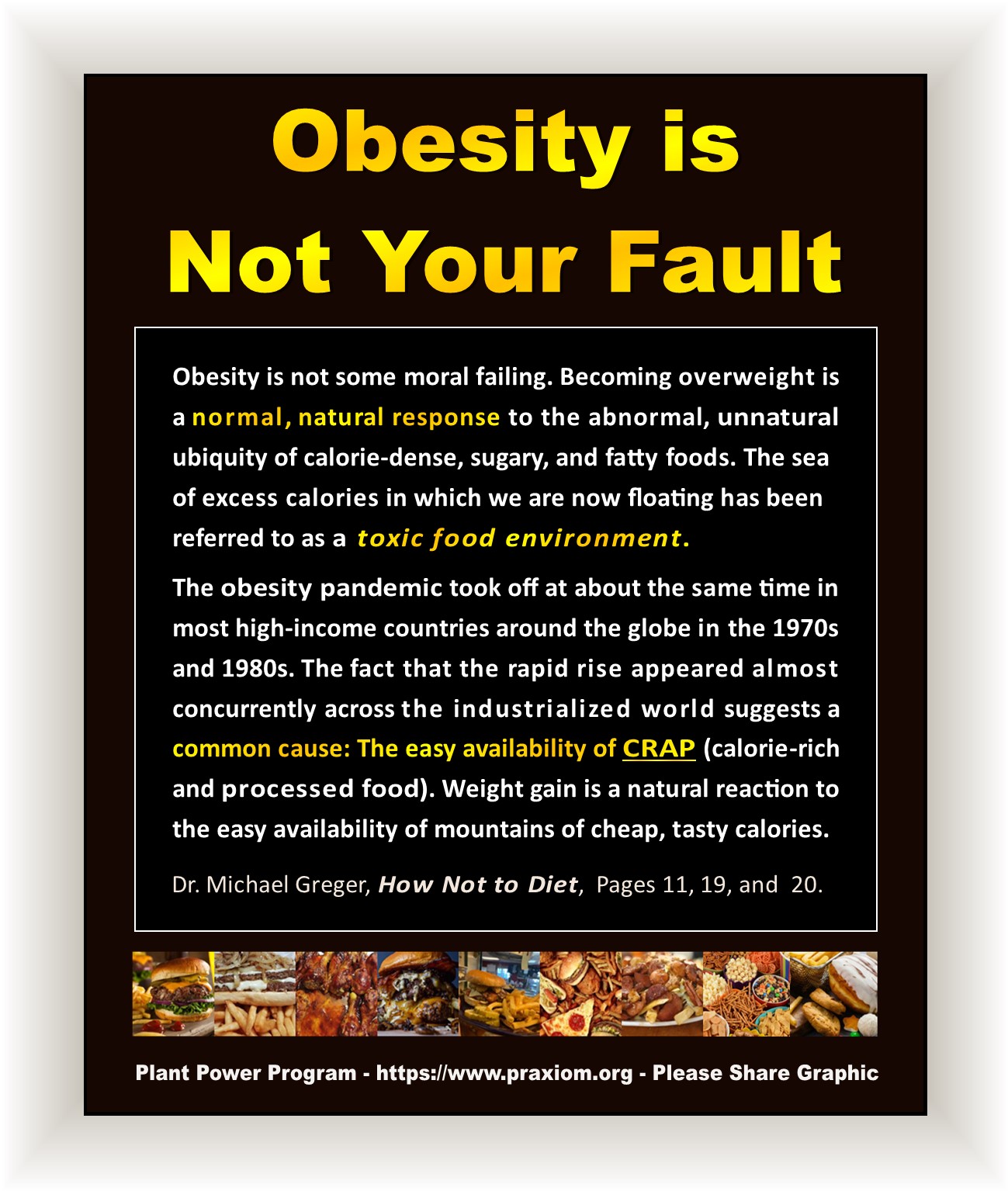 Obesity is Not Inevitable - Dr. Michael Greger