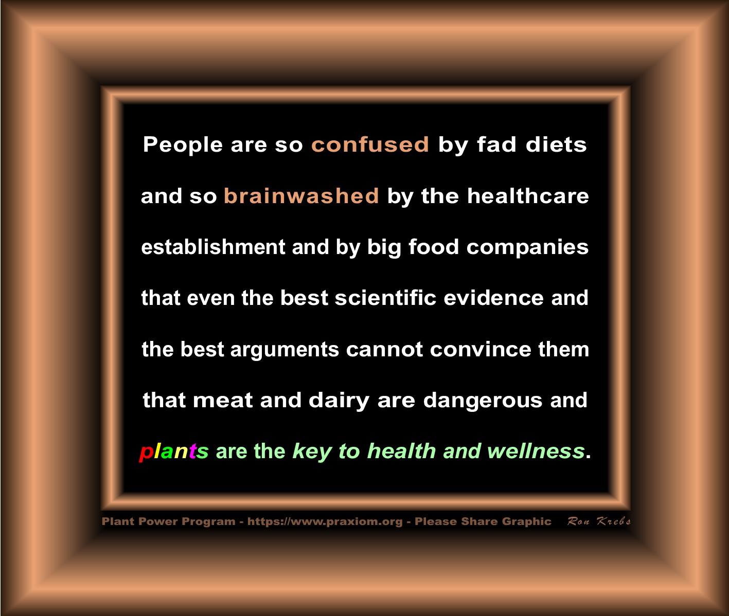 People are Confused by Fad Diets - Ron Krebs