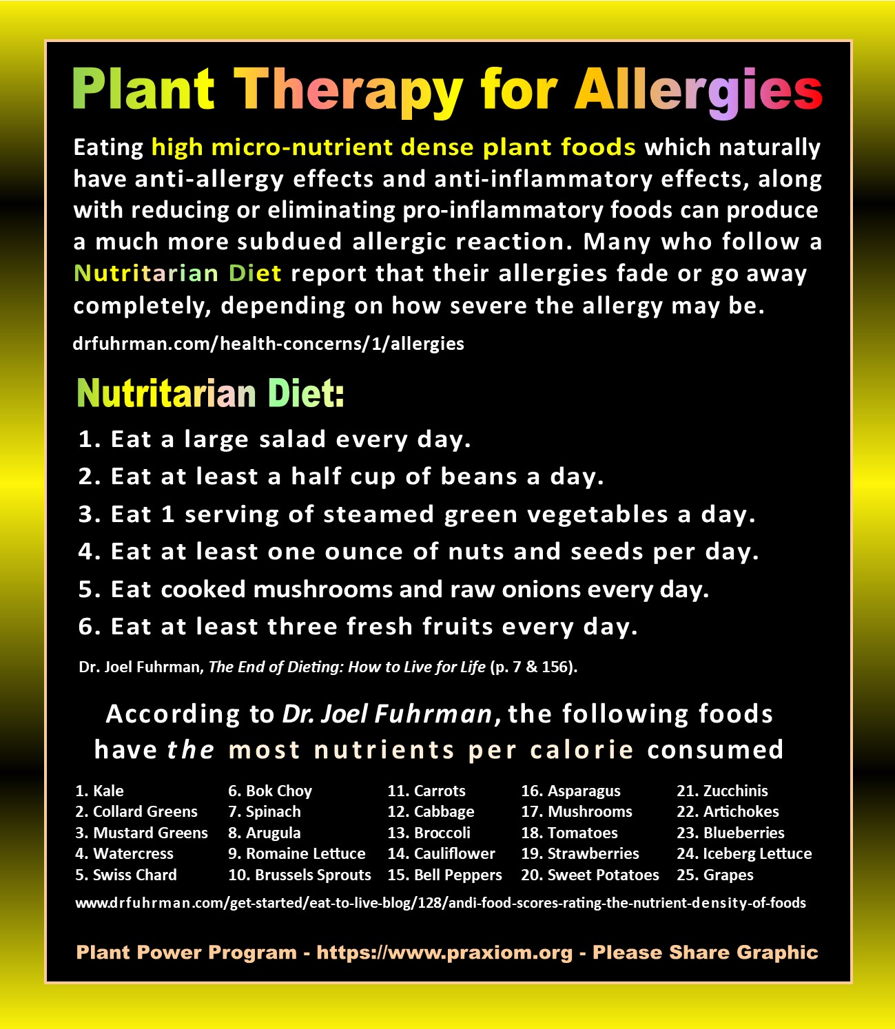 Plant Therapy for
        Allergies