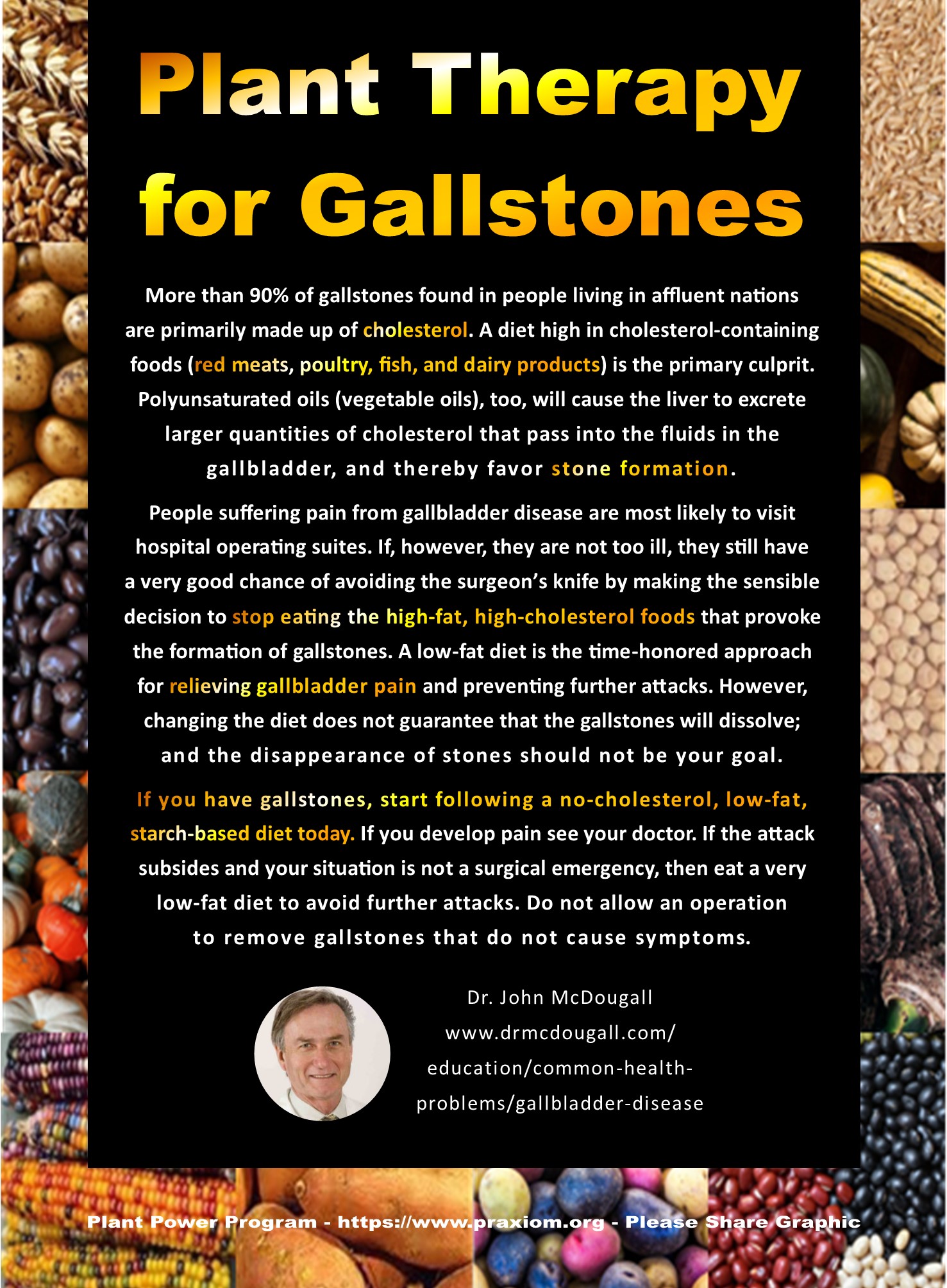 Plant Therapy for Gall Stones - Dr Michael Greger