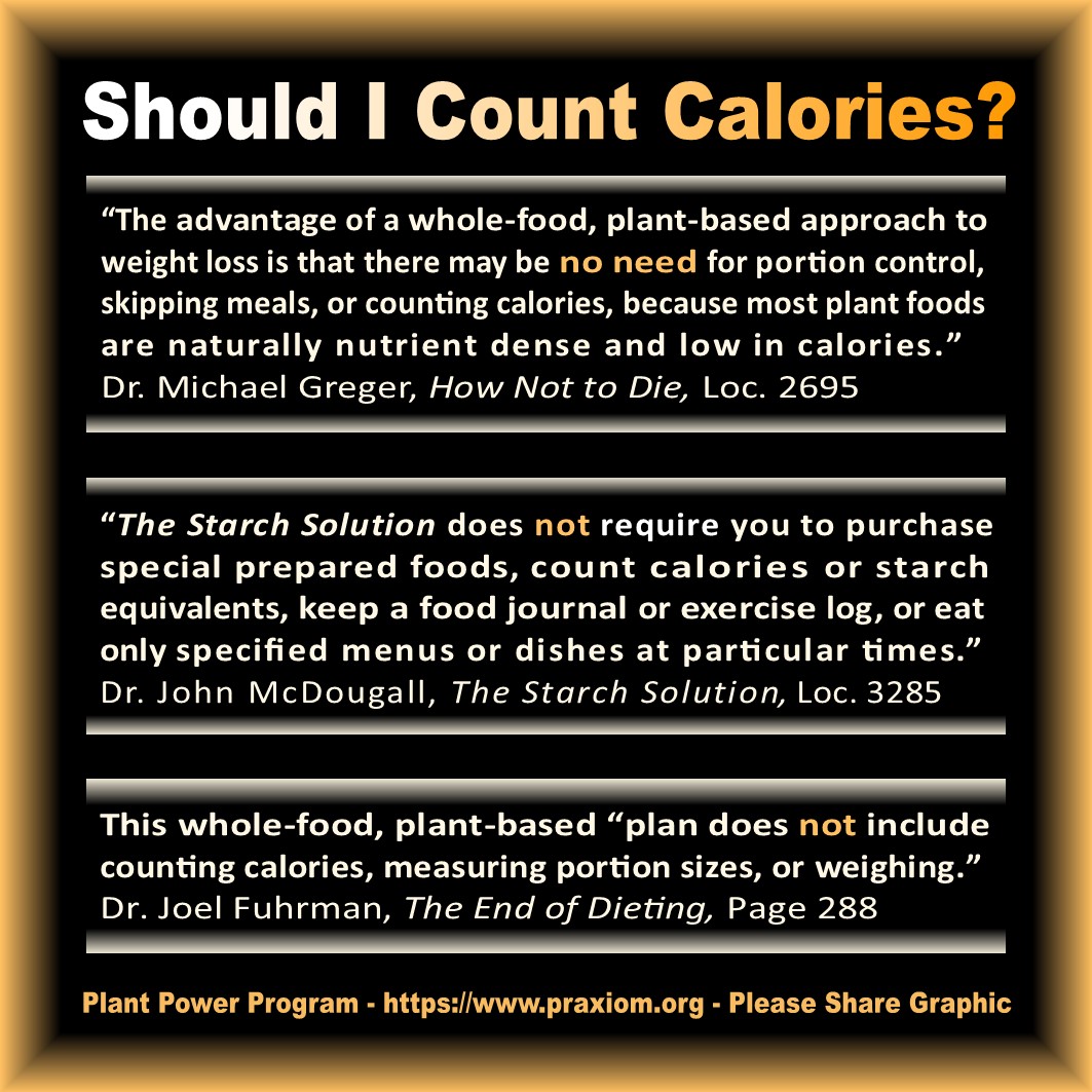 Should I Count Calories?