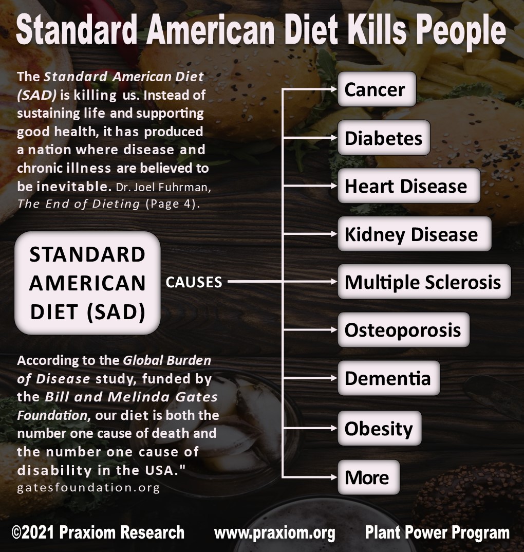 Standard American Diet Kills
        People
