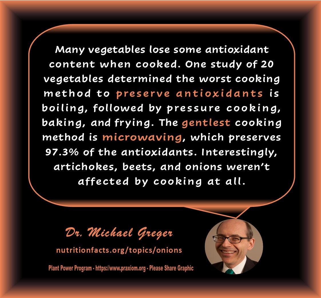 Microwave Your Veggies - Dr. Michael Greger