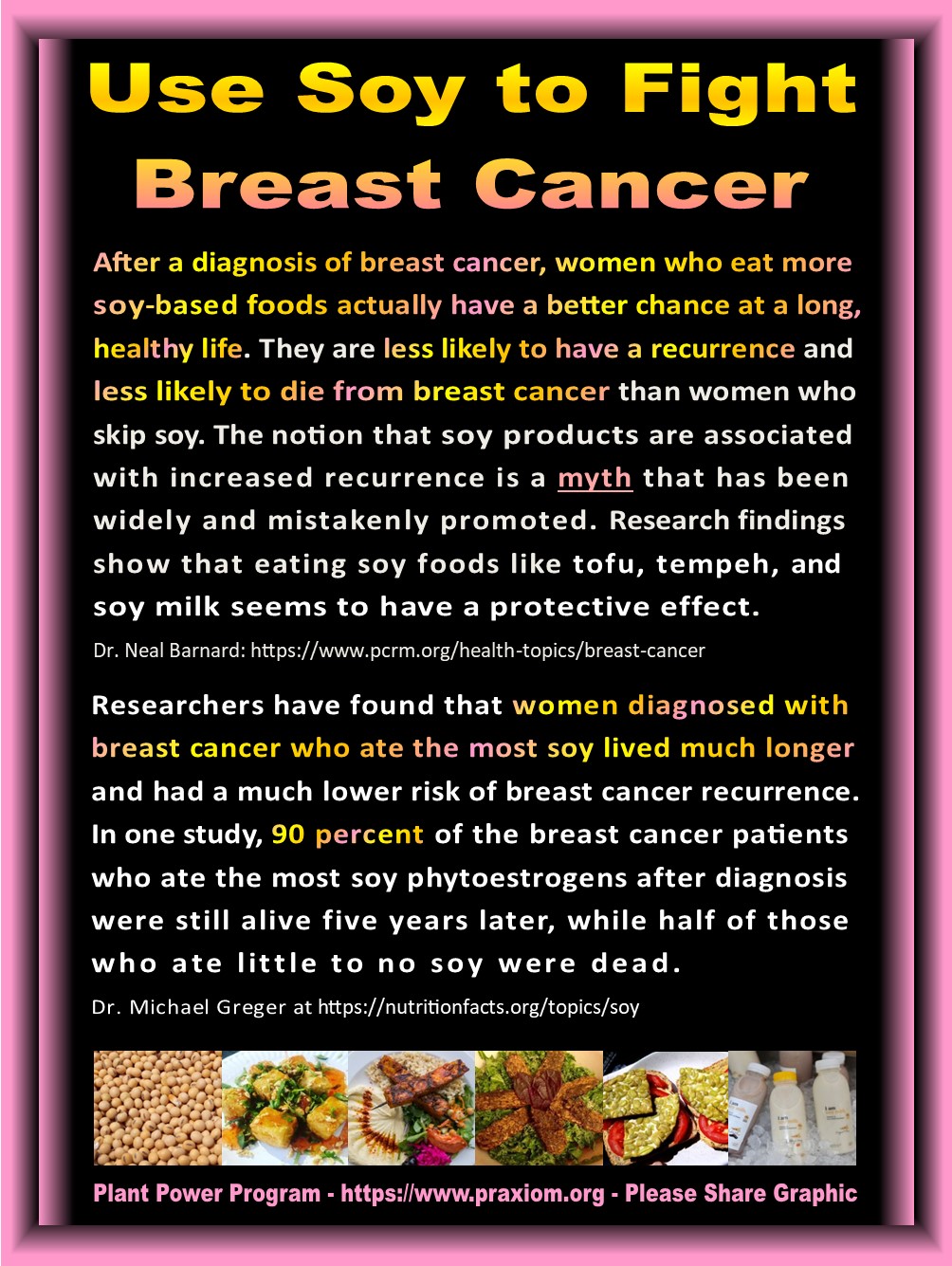 Use Soy to Fight Breast Cancer