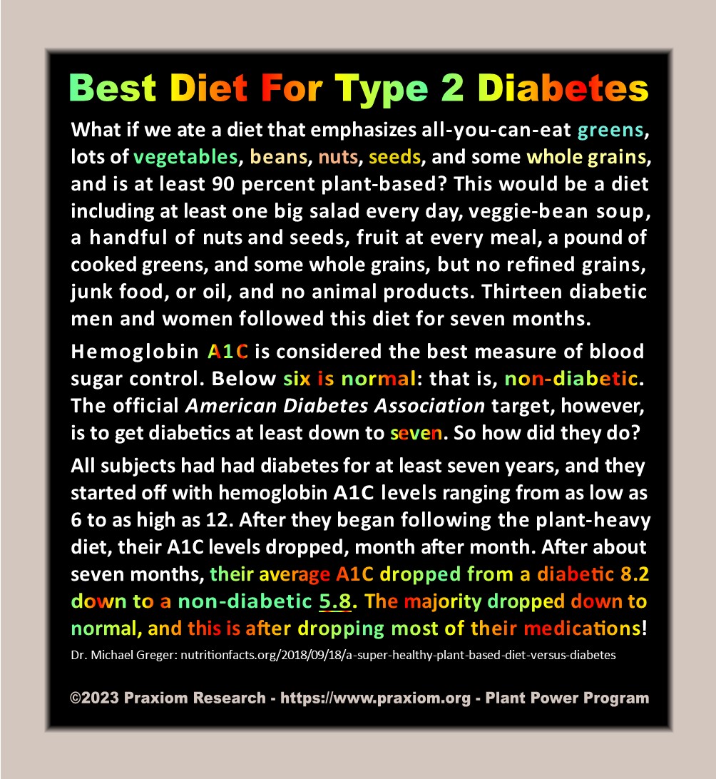 Best Diet for Type 2 Diabetes - Dr. Michael Greger