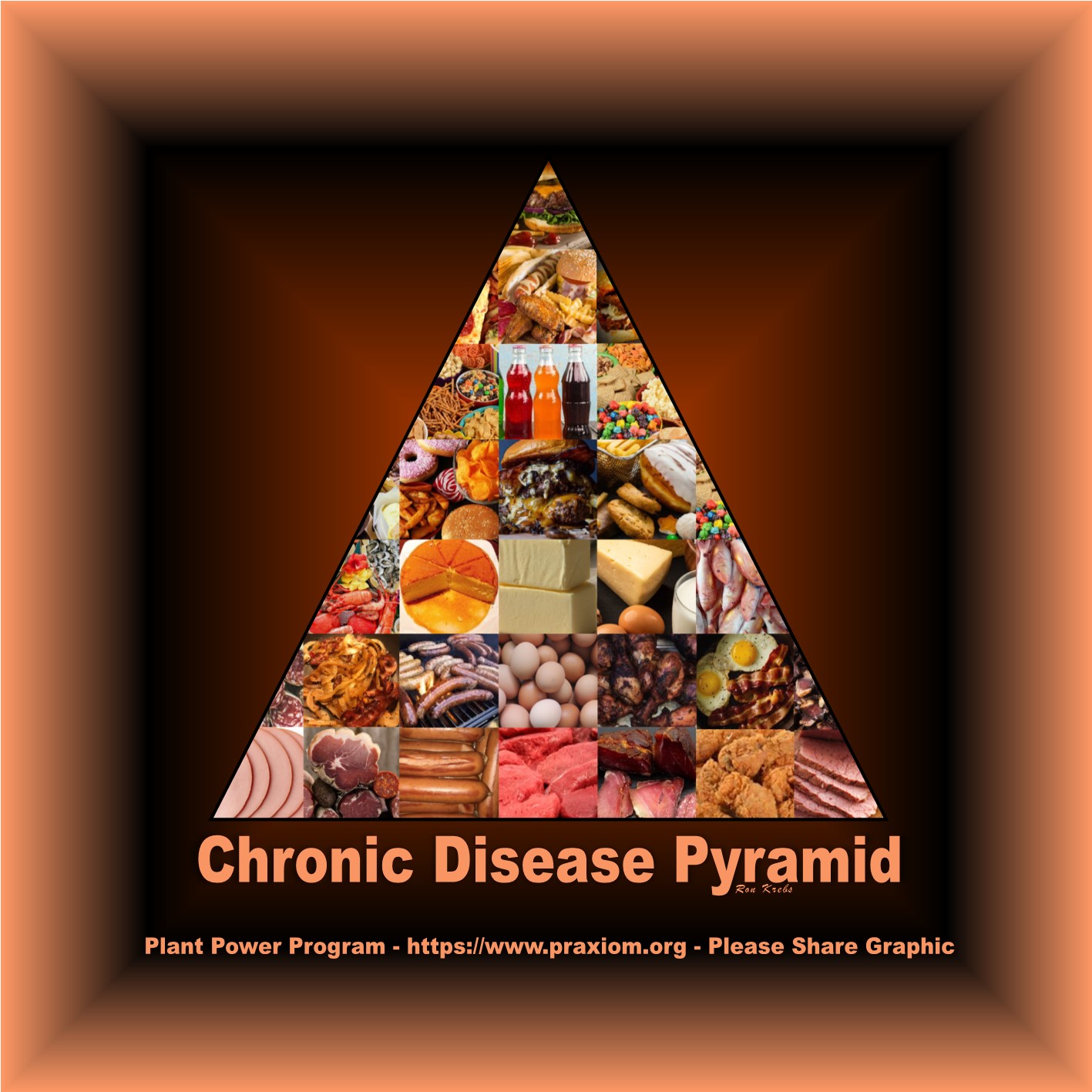 Chronic Disease Pyramid by Ron Krebs