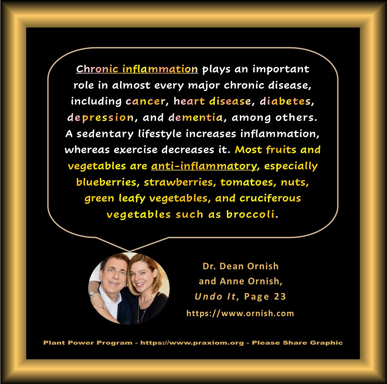 Chronic Inflammation - Dr. Dean Ornish