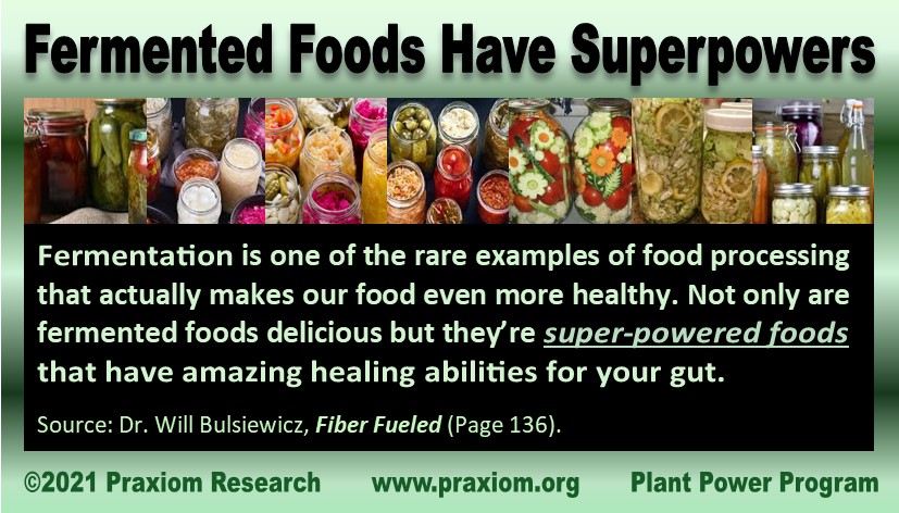 Fermented foods have superpowers