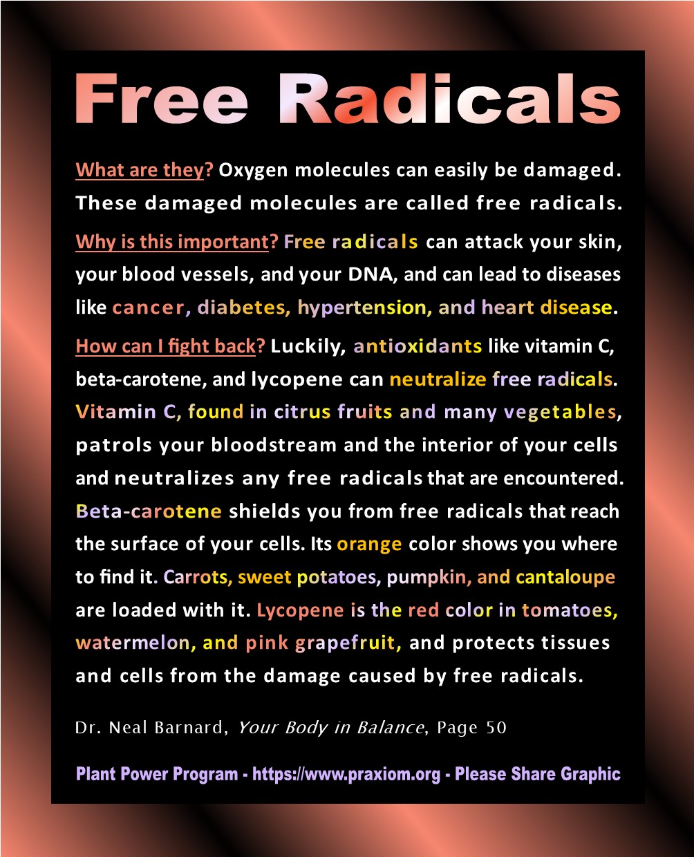 Free Radicals - Dr. Neal Barnard