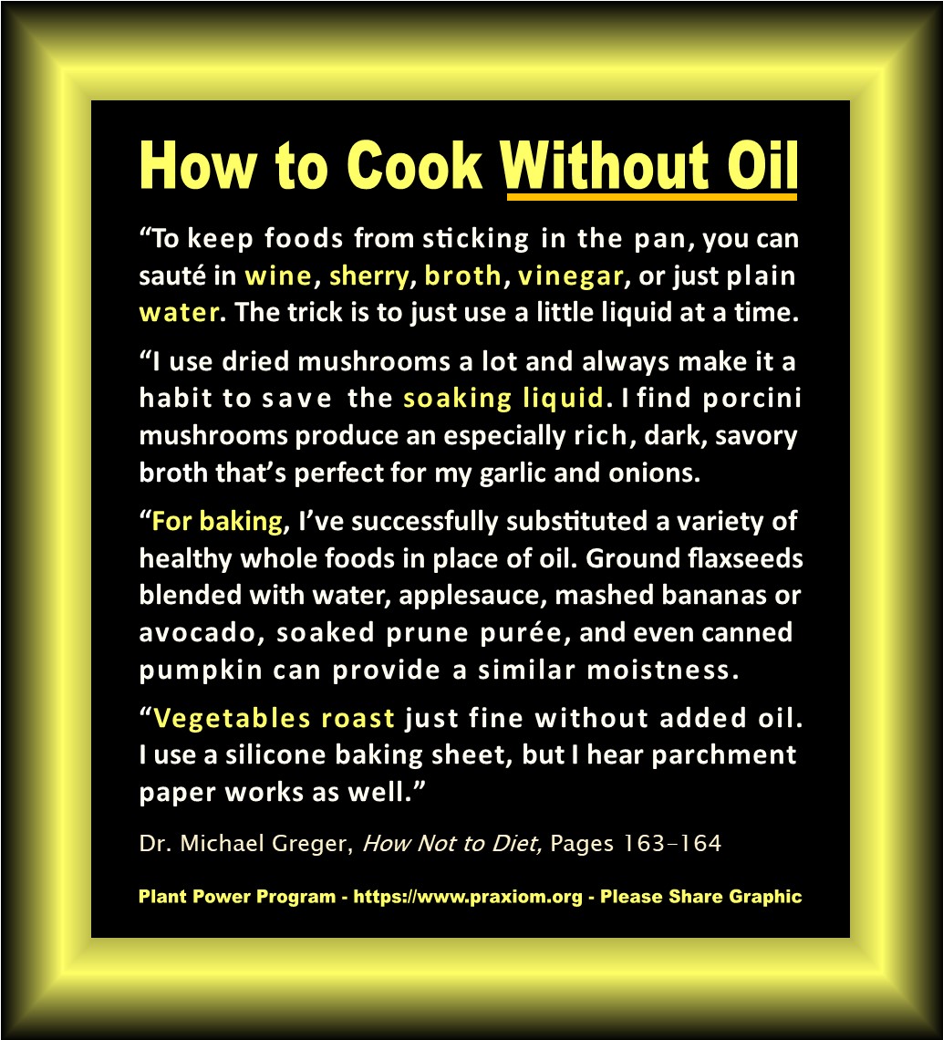 How to Cook Without Oil