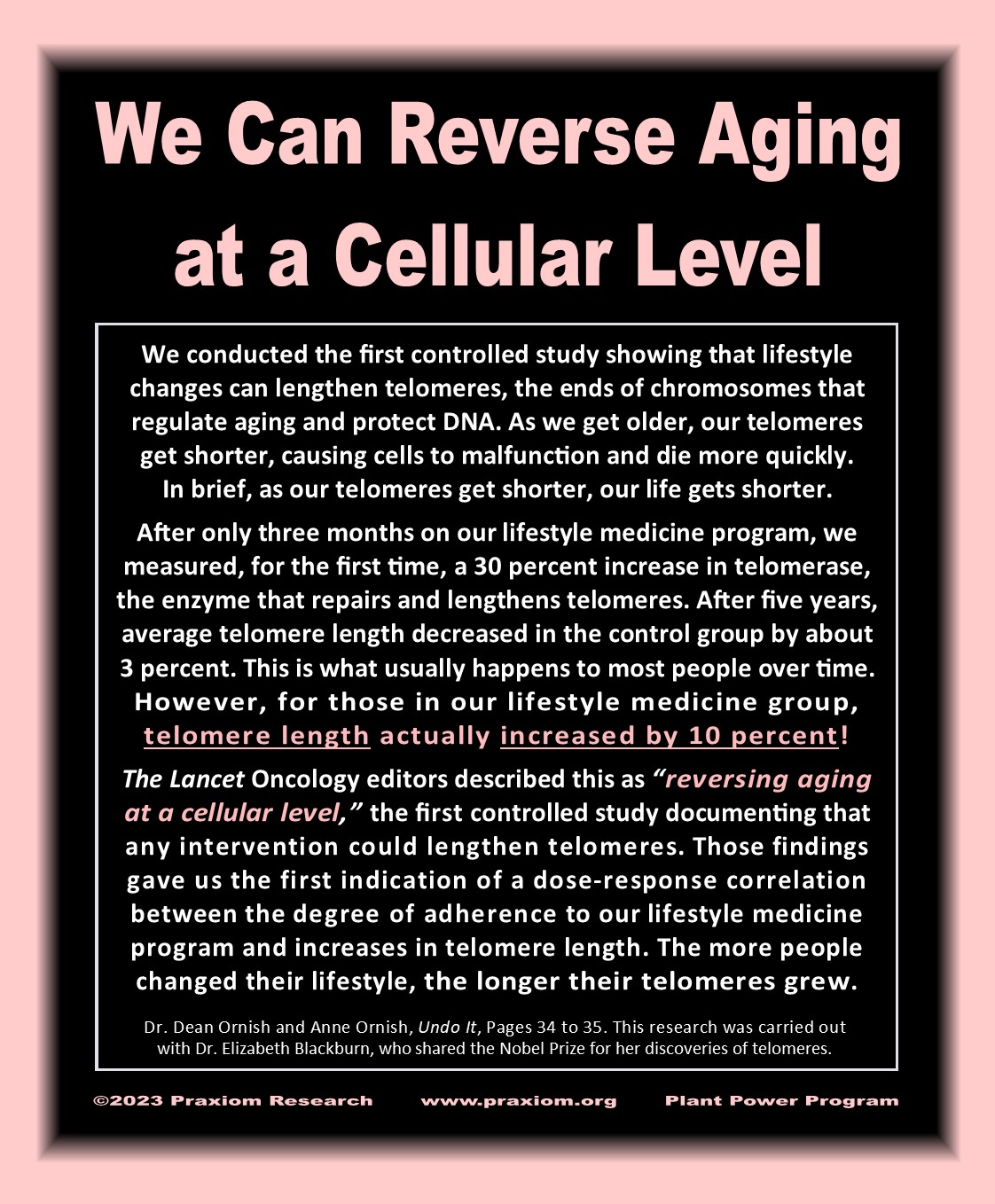 We Can Reverse Aging at a Cellular Level - Dr. Dean Ornish