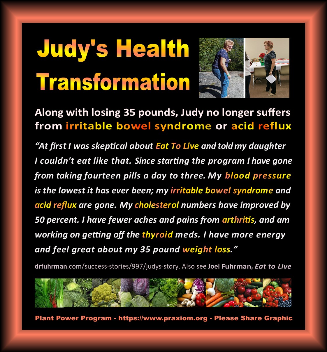 Judy's IBS Success Story