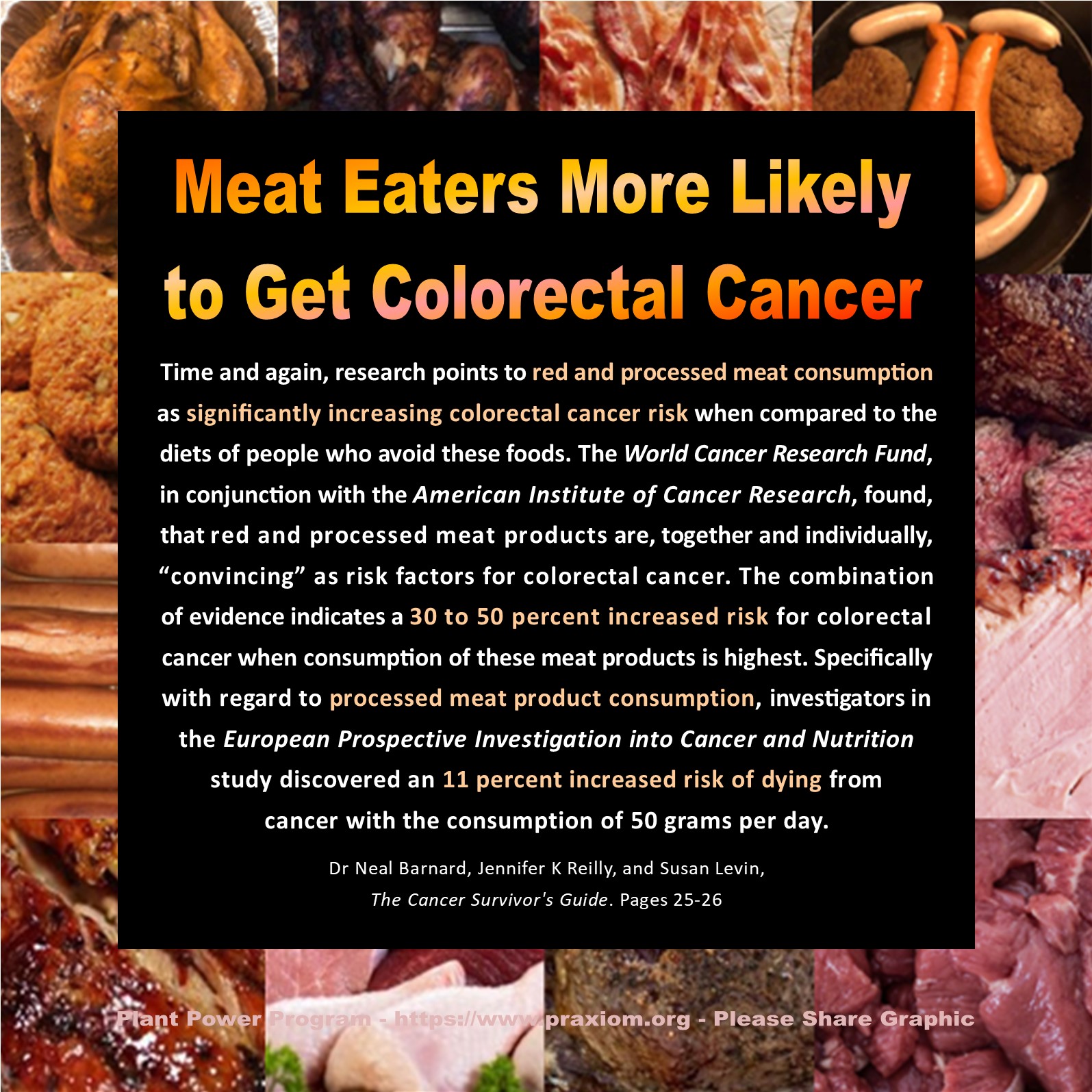 Meat Eaters More Likely to Get Colorectal Cancer - Dr Neal Barnard