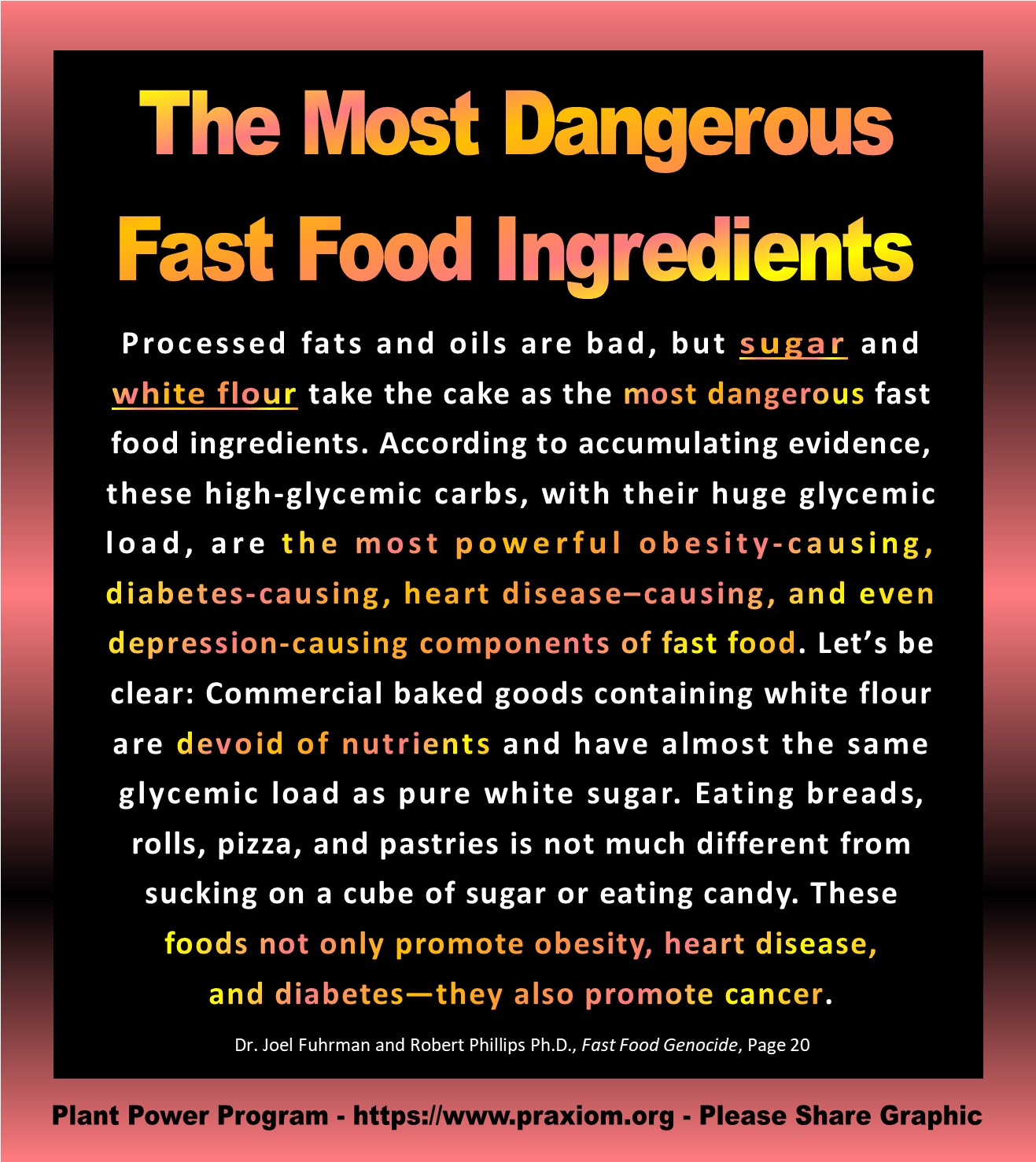 The Most Dangerous Fast Food Ingredients - Dr. Joel Fuhrman
