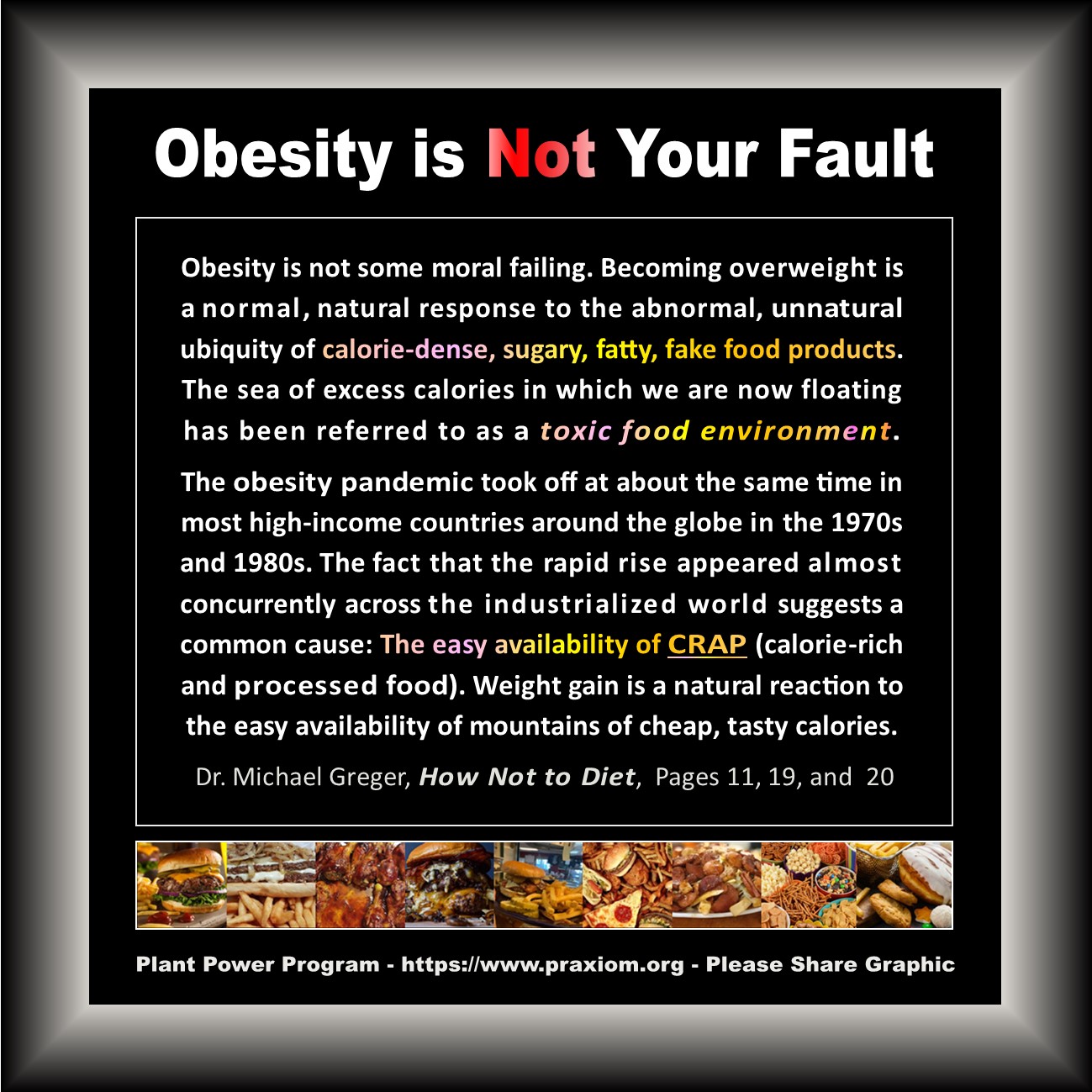 Obesity is Not Your Fault - Dr. Michael Greger