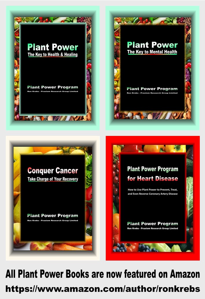 Plant Power books by Ron Krebs