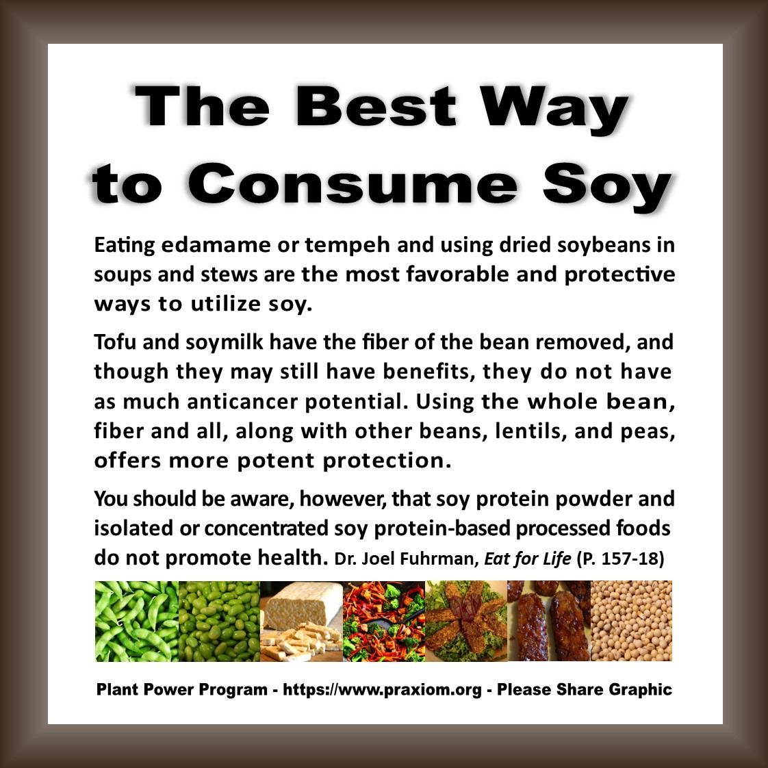 The Best Way to Use Soy - Dr. Joel Fuhrman