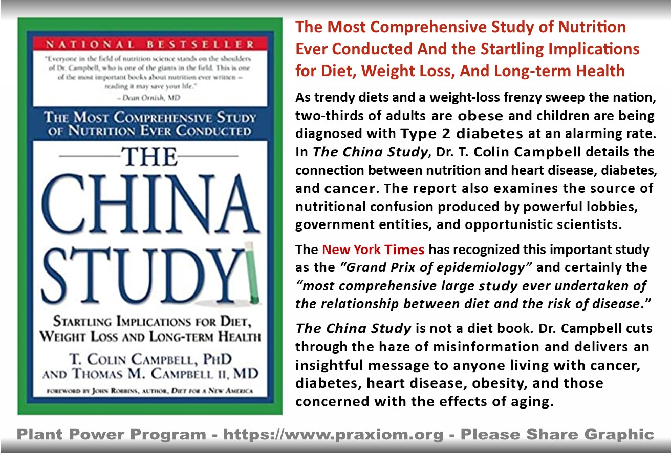 The China
        Study