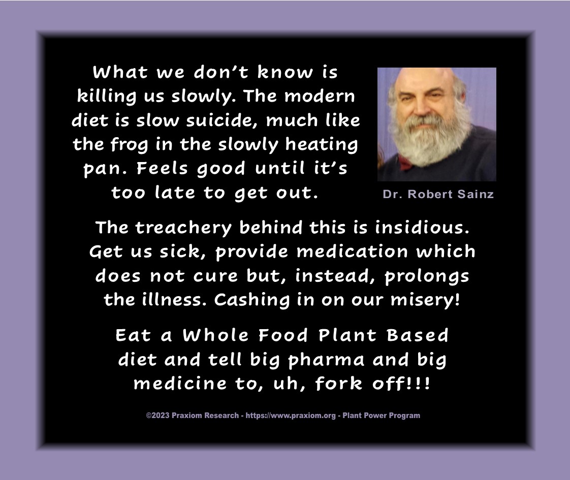 The Modern Diet - Dr. Robert Sainz