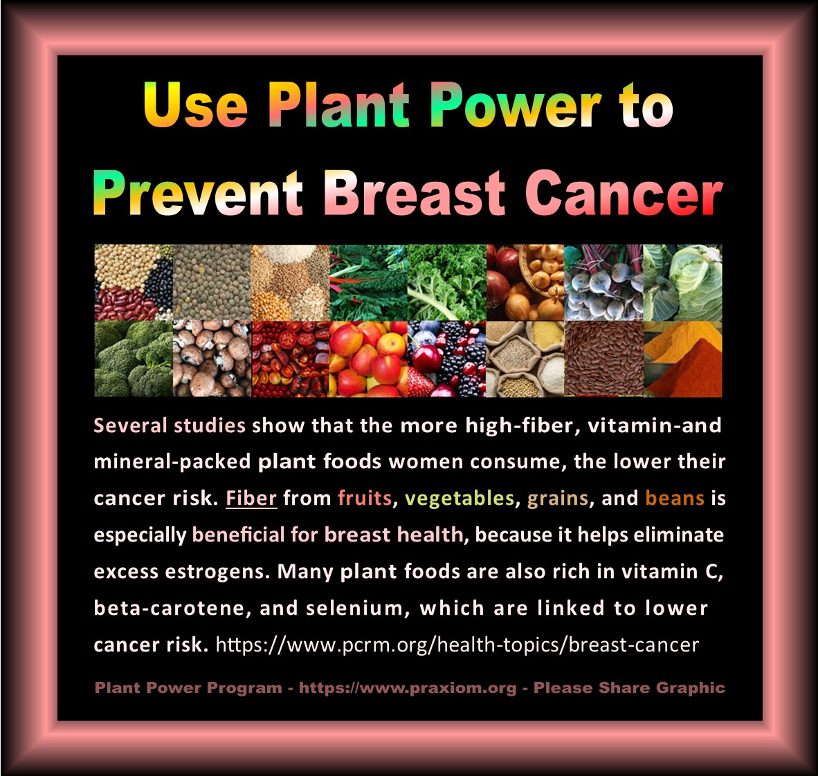 Use Plant Power to Prevent Breast Cancer - Dr. Neal Barnard