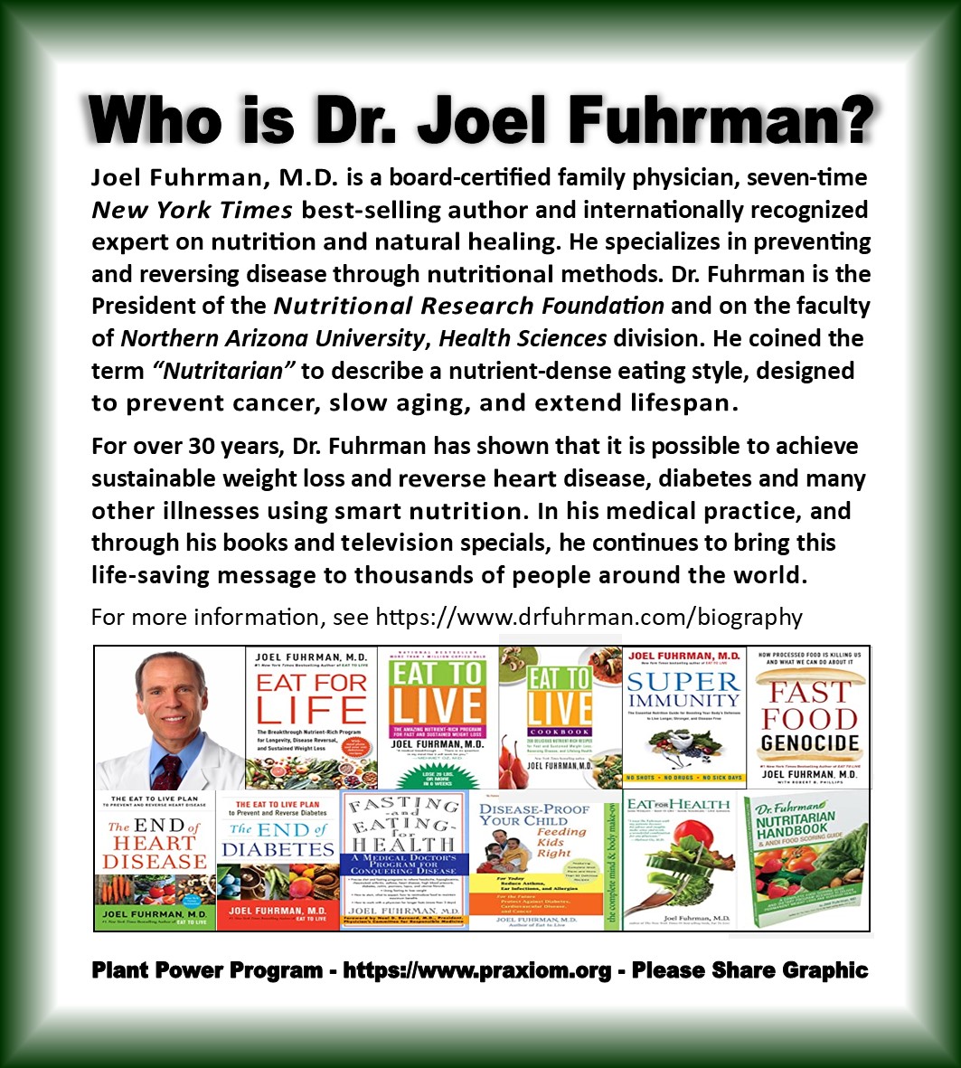 Who is Dr. Joel Fuhrman?